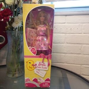 Barbie Easter Sweetie in Pink Floral Dress